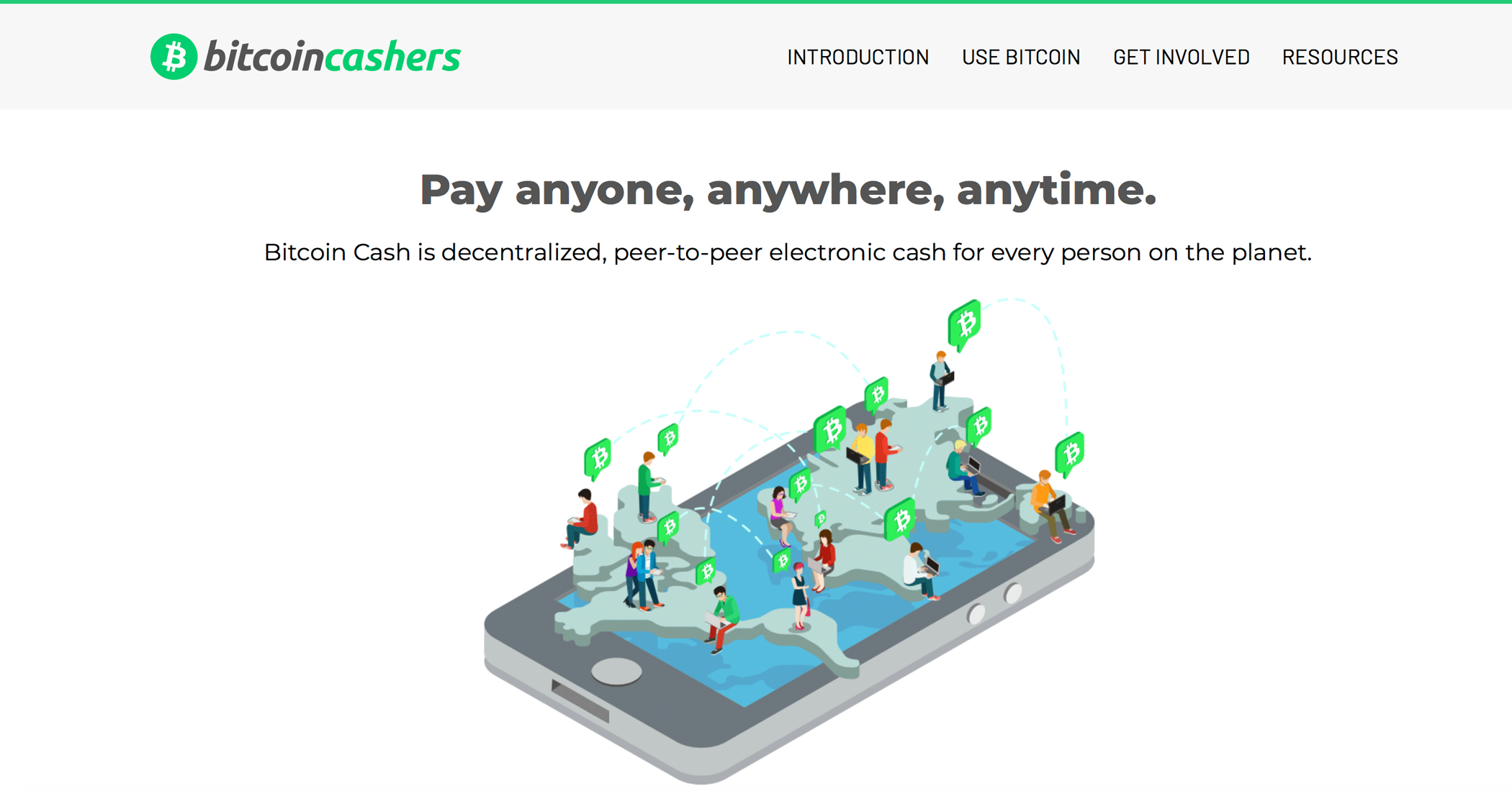 Bitcoincashers.org a New Web Resource Dedicated to Bitcoin Cash